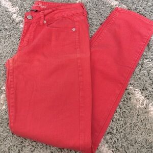 Pink Skinny Jeans Size 8
